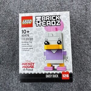 LEGO 40476 BrickHeadz Disney Daisy Duck 110 Pcs 10+ Retired 2023